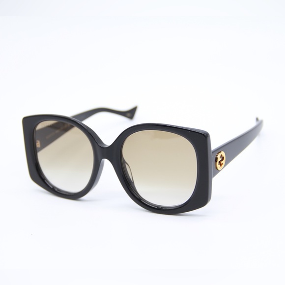 NEW GUCCI GG1257SA 004 BLACK SUNGLASSES GUCCI GG 1257SA - Picture 5 of 12